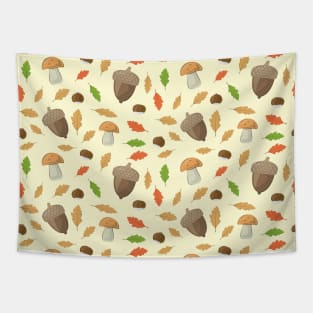 Colorful Autumnal Season - Nature Pattern Tapestry