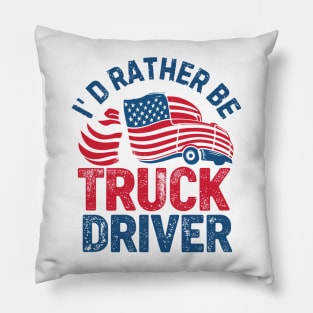 Truck-driver Pillow