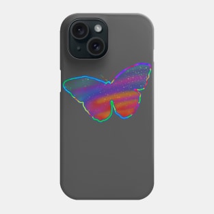 Neon butterfly Phone Case