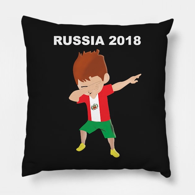 Pèru dabbing boy Pillow by yellowpinko