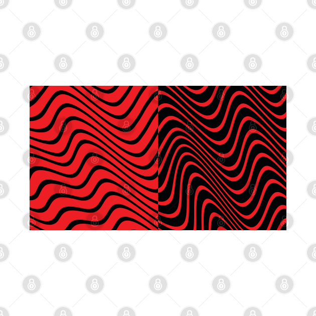 PewDiePie Wavy Pattern by hrcreates