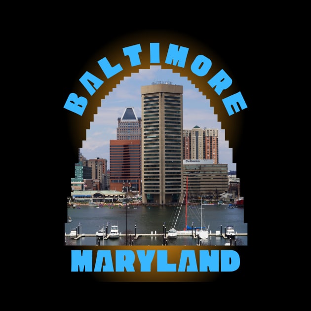 BALTIMORE CITY MARYLAND DESIGN by The C.O.B. Store