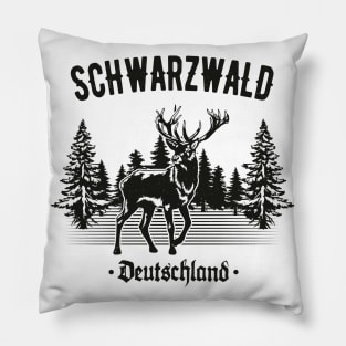 Schwabe Schwarzwald Deutschland Hirsch Wald Pillow