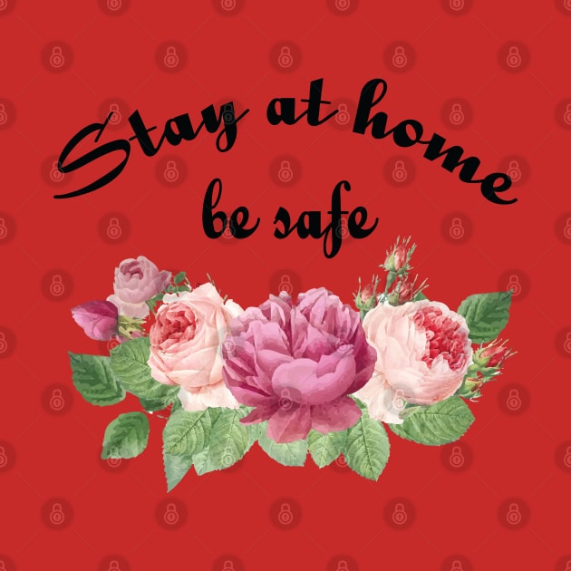 Stay at home, by safe by grafart