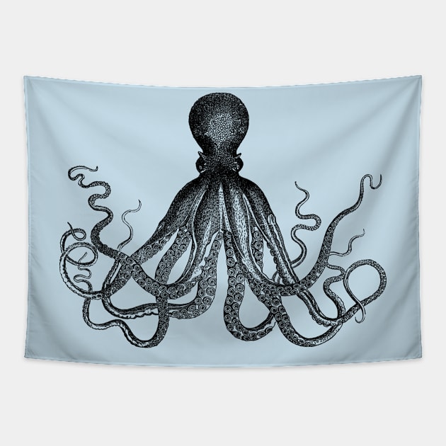 Vintage Octopus Tapestry by n23tees