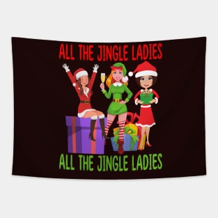 All the Jingle Ladies Tapestry