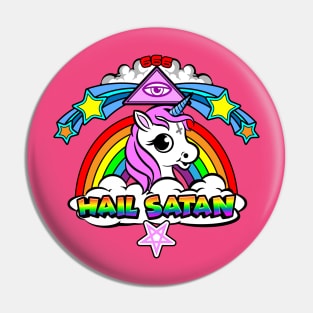 HAIL SATAN Pin