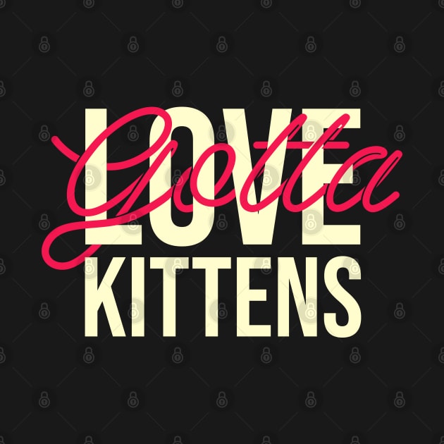 Kittens lover. Perfect present for mother dad friend him or her by SerenityByAlex