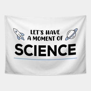 Moment of Science Tapestry