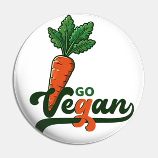 Go Vegan! Pin