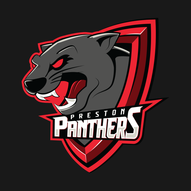 Preston Panthers eSports Logo by BignellArt