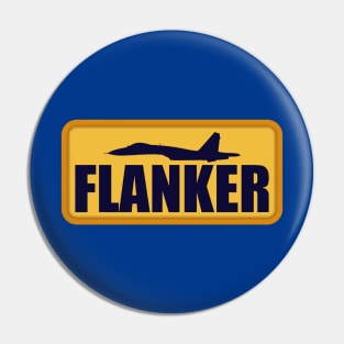 SU-27 Flanker Pin