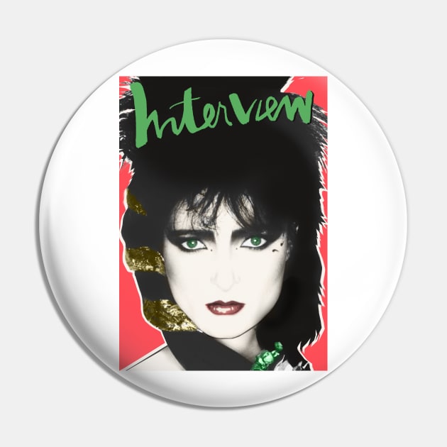 Siouxsie Sioux Pin by vintage-glow