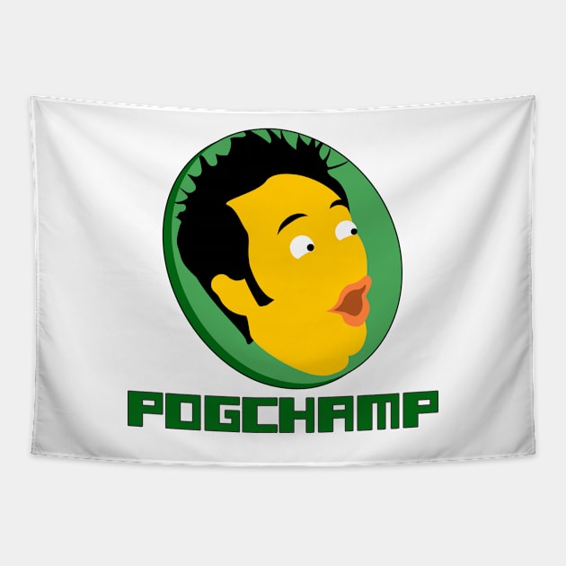 PogChamp! (for light-colored shirts) Tapestry by kruk