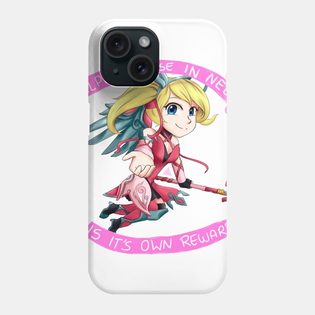 Pink Mercy Phone Case by Hayde