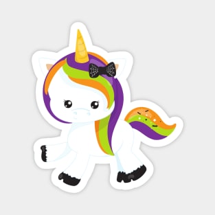 Halloween Unicorn, Cute Unicorn, Magic Unicorn Magnet