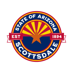 Scottsdale Arizona State Flag Design T-Shirt