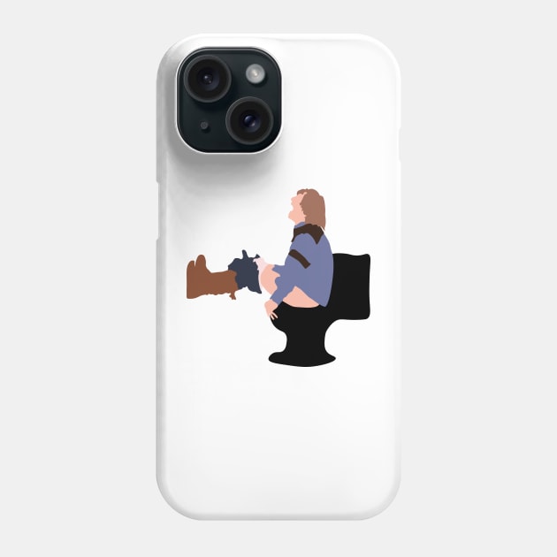 Harry on the Toilet Phone Case by FutureSpaceDesigns