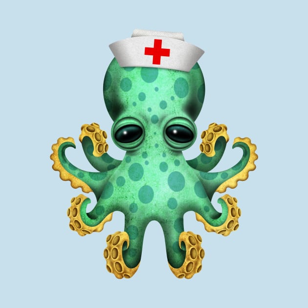 Cute Baby Octopus Nurse by jeffbartels