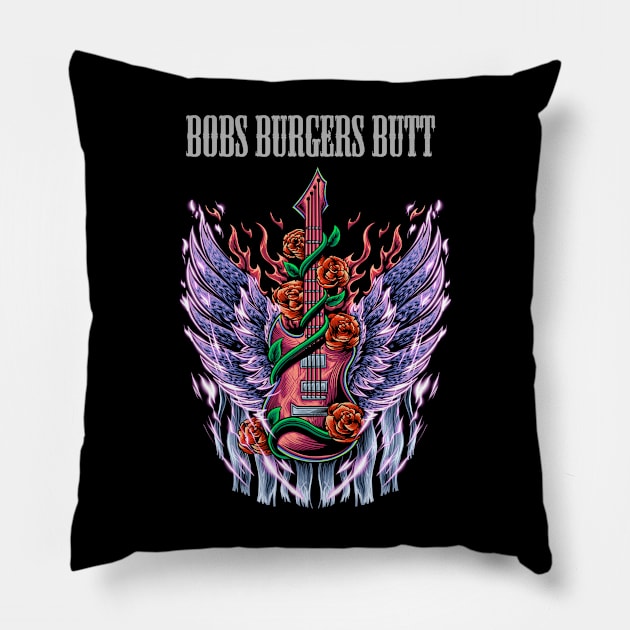 BOBS BURGERS BAND Pillow by MrtimDraws