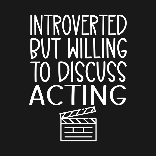 Introverted But Willing to Discuss Acting - Funny Actress by HaroonMHQ