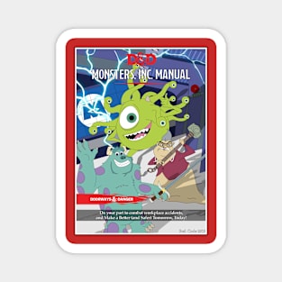 Monsters, Inc. Manual Magnet