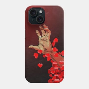 Searching for love Phone Case