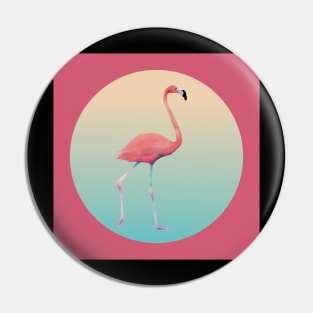 Tropical Flamingo #2 Pin