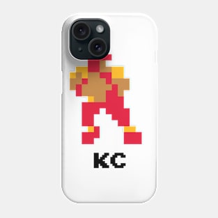 8-Bit Quarterback - Kansas City Phone Case