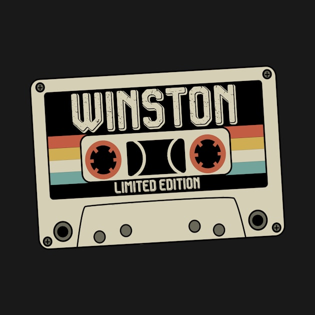 Winston - Limited Edition - Vintage Style by Debbie Art