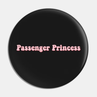 Passenger Princess Car Mirror Decal, Car Mirror Sticker, Rear View Mirror Sticker, Car Decal Sticker, Affirmation Car Decal Pin