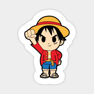 Luffy Chibi - One Piece Anime Magnet