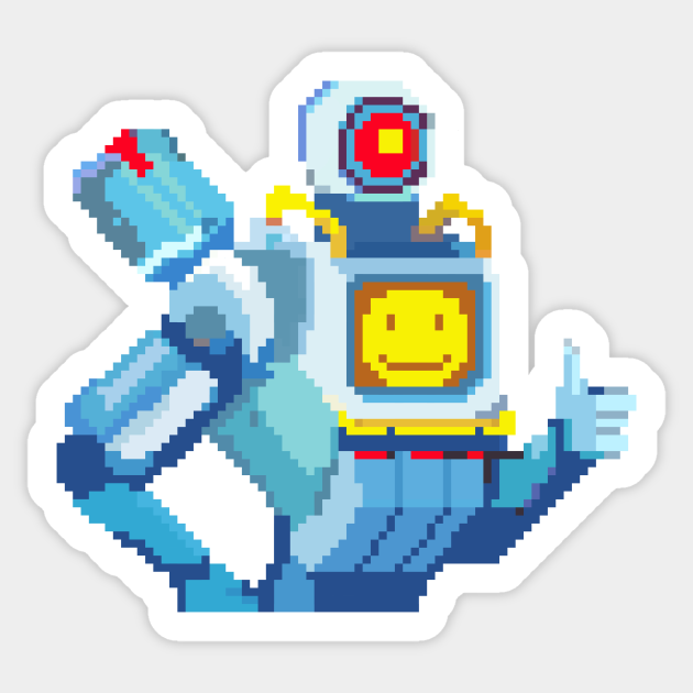 Apex Legends Pixel Pathfinder Apex Legends Pathfinder Sticker Teepublic Apex legends bangalore and pathfinder legendary skins. apex legends pixel pathfinder