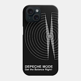 Get The Balance Right!  / Minimalist Graphic Design Artwork Phone Case