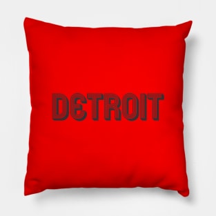 Detroit Pillow