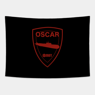 Oscar Class Submarine Tapestry