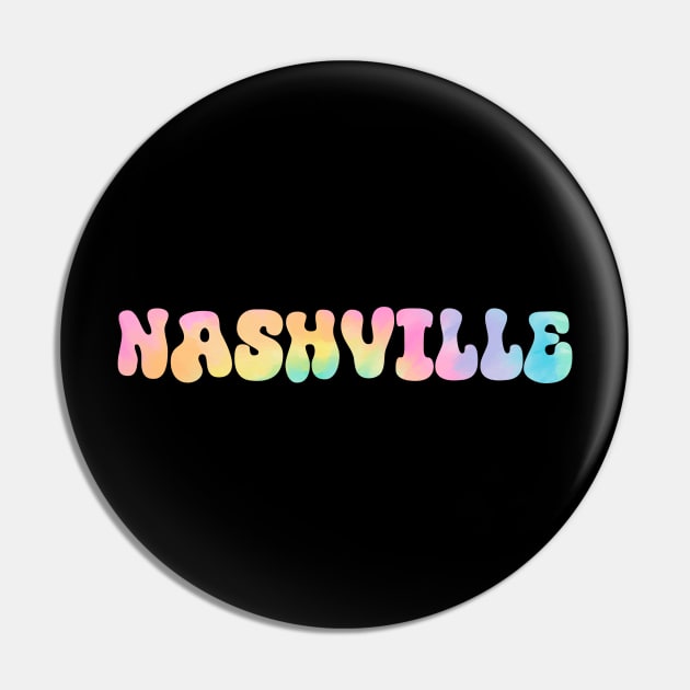 Nashville Pin by bestStickers