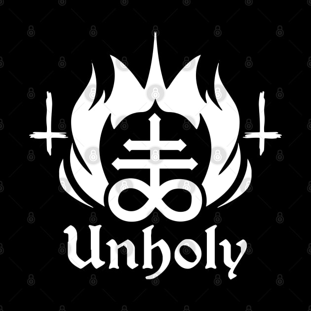 Leviathan Cross - Unholy by Tshirt Samurai