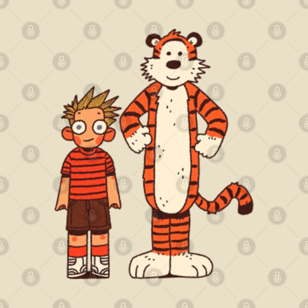 Discover Calvin and hobbes the best friend - Calvin And Hobbes - T-Shirt