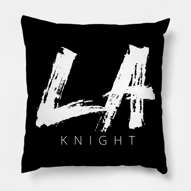 LA Knight Pillow by AwkwardTurtle