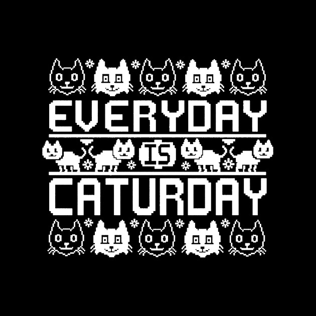 everyday is caturday hoho - Cat - Phone Case