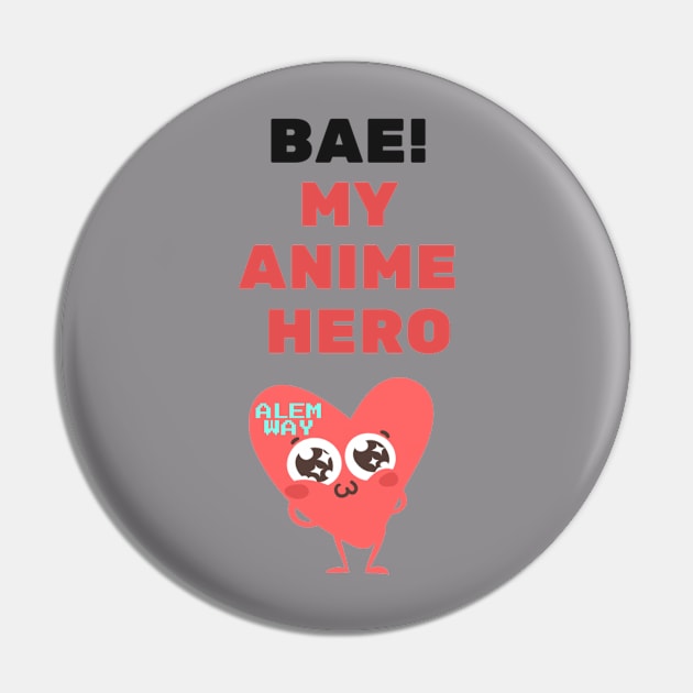 Anime hero Pin by Alemway