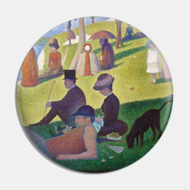 Georges Seurat - A Sunday Afternoon on La Grande Jatte Pin by TwistedCity