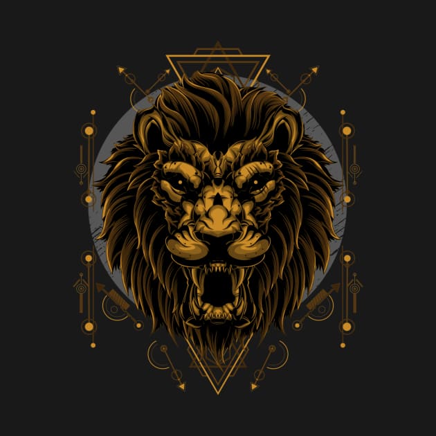 Lion / Urban Streetwear by Redboy