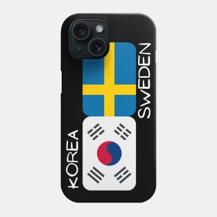 Korean Swedish - Korea, Sweden Phone Case