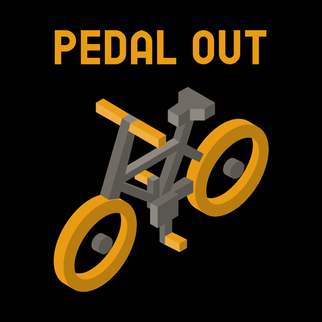 Pedal Out - BMX Freestyle by Rachel Garcia Designs