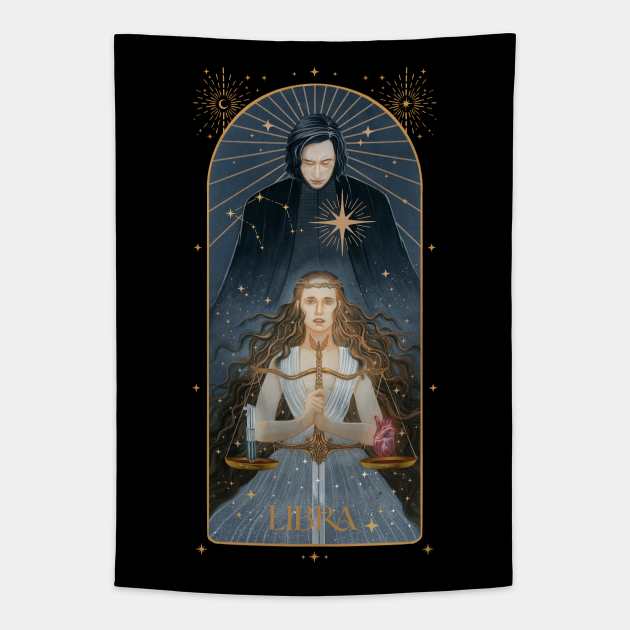 Libra Tapestry by Afterblossom