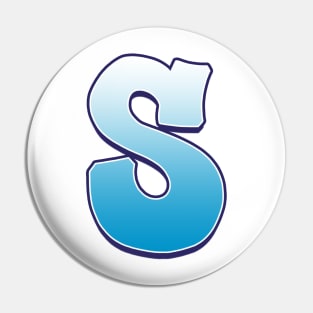 S - Blue Pin