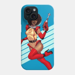 Space Girl Pinup Phone Case