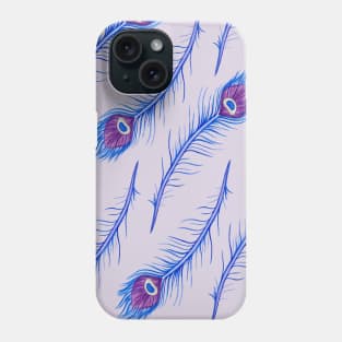 Peacock Feather Pattern Phone Case